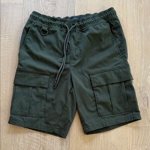 Tahari Dark Green Men's Cargo Shorts Sz S